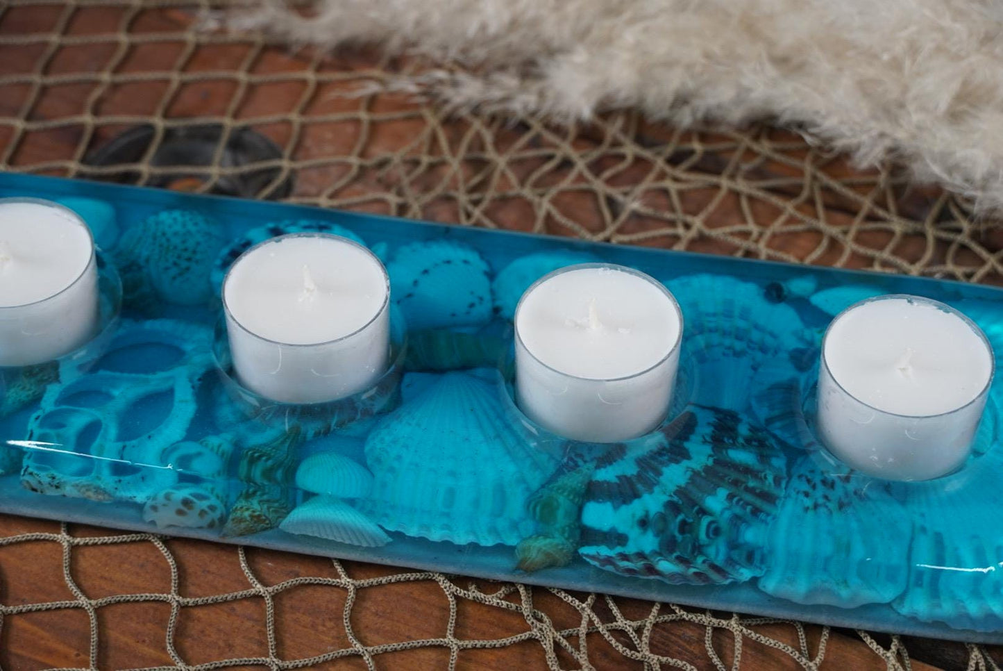 Sea Shell Tea light Candle Holder