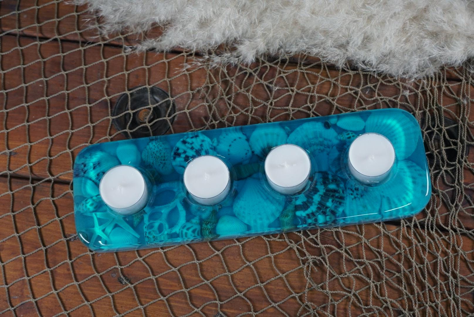 Sea Shell Tea light Candle Holder