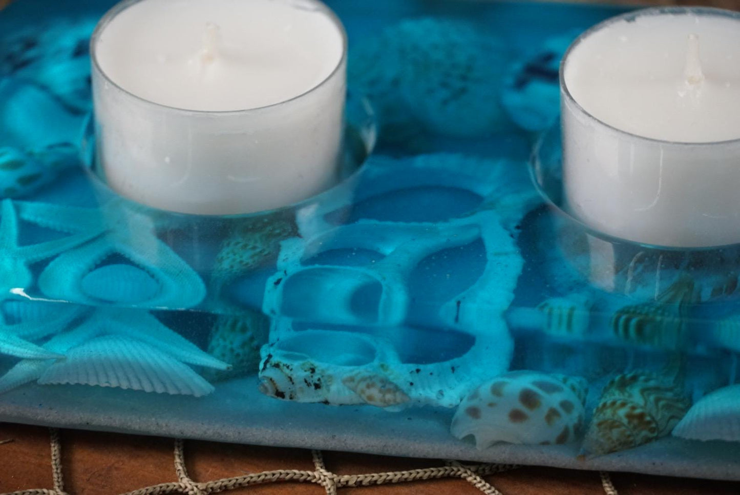 Sea Shell Tea light Candle Holder