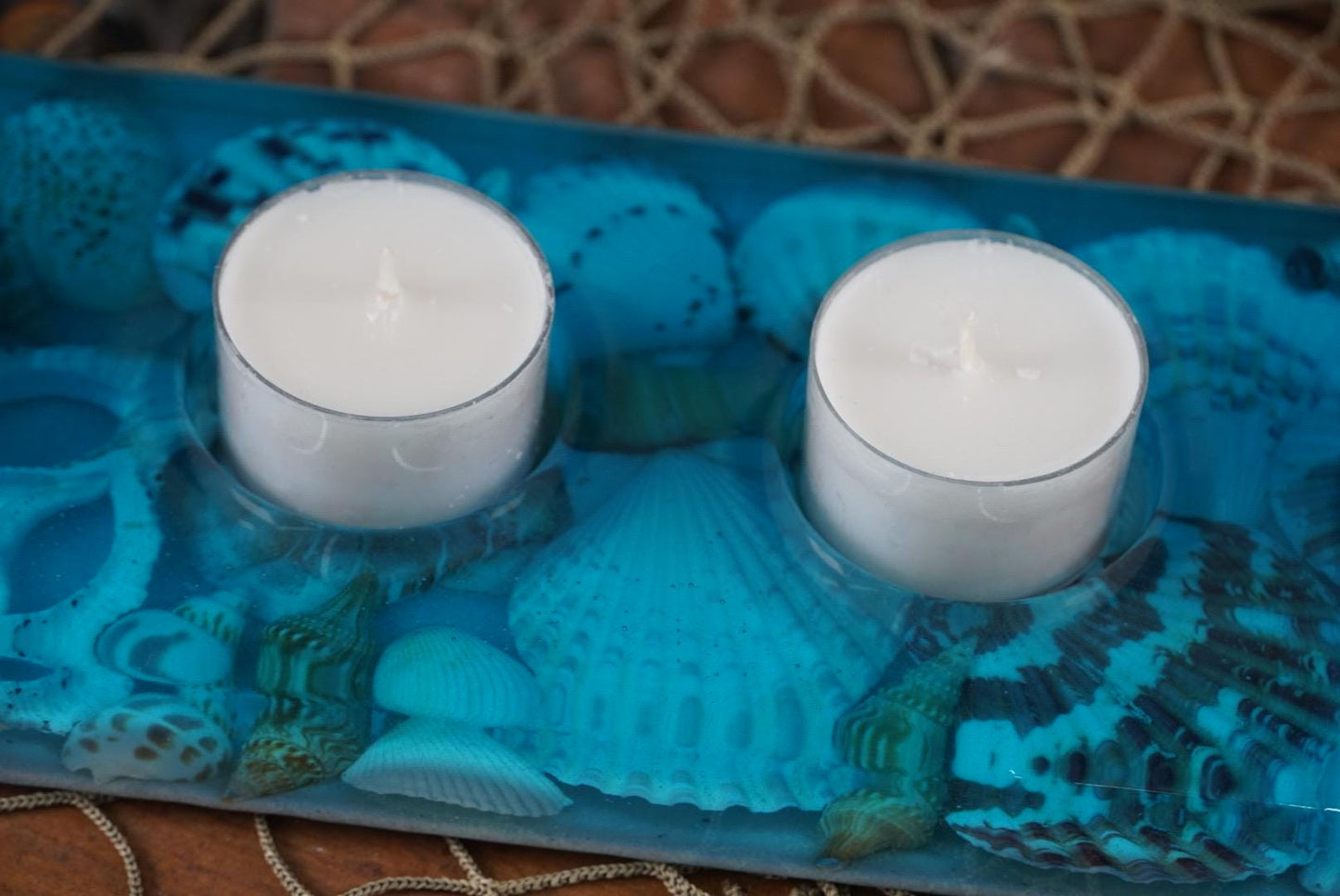 Sea Shell Tea light Candle Holder