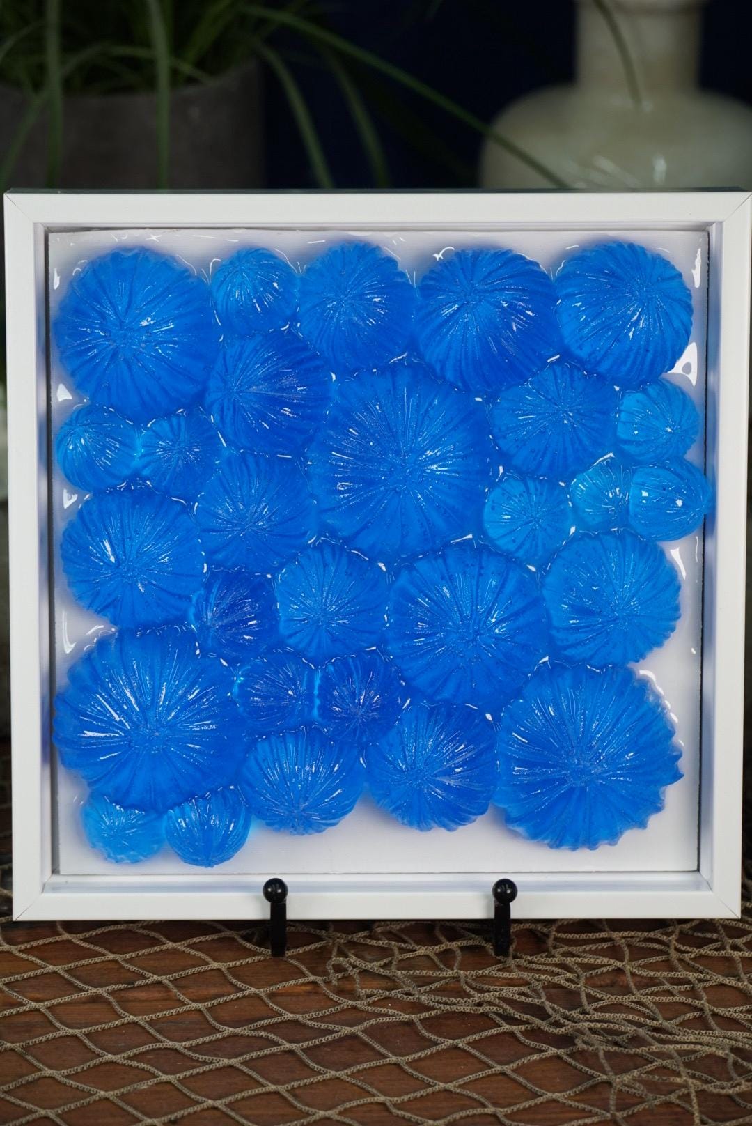 Ocean Wall Art Sea Urchin Sculpture | Ocean Decor