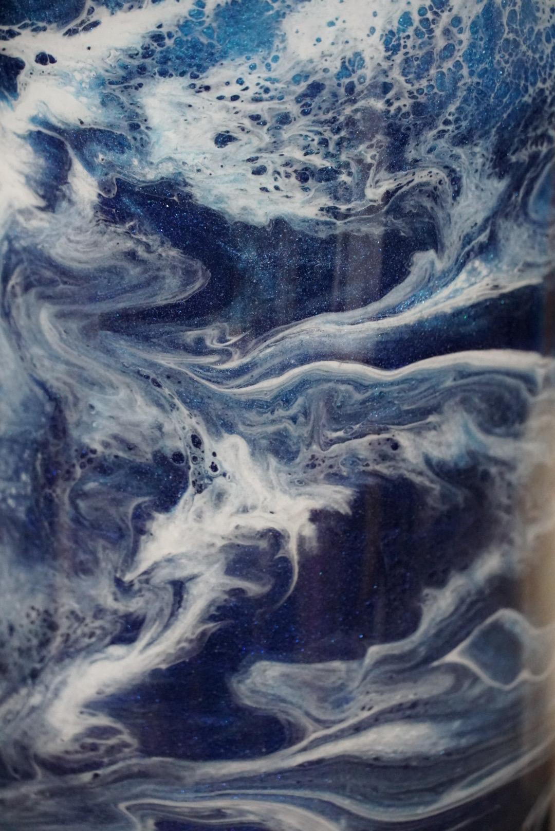 Ocean Waves Water Bottle