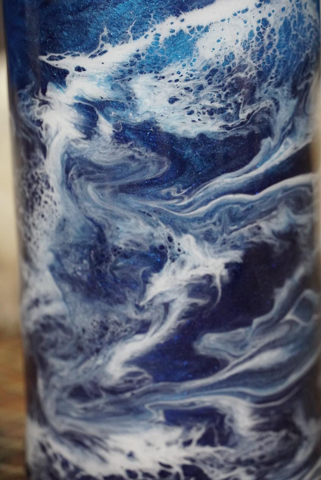 Ocean Waves Water Bottle