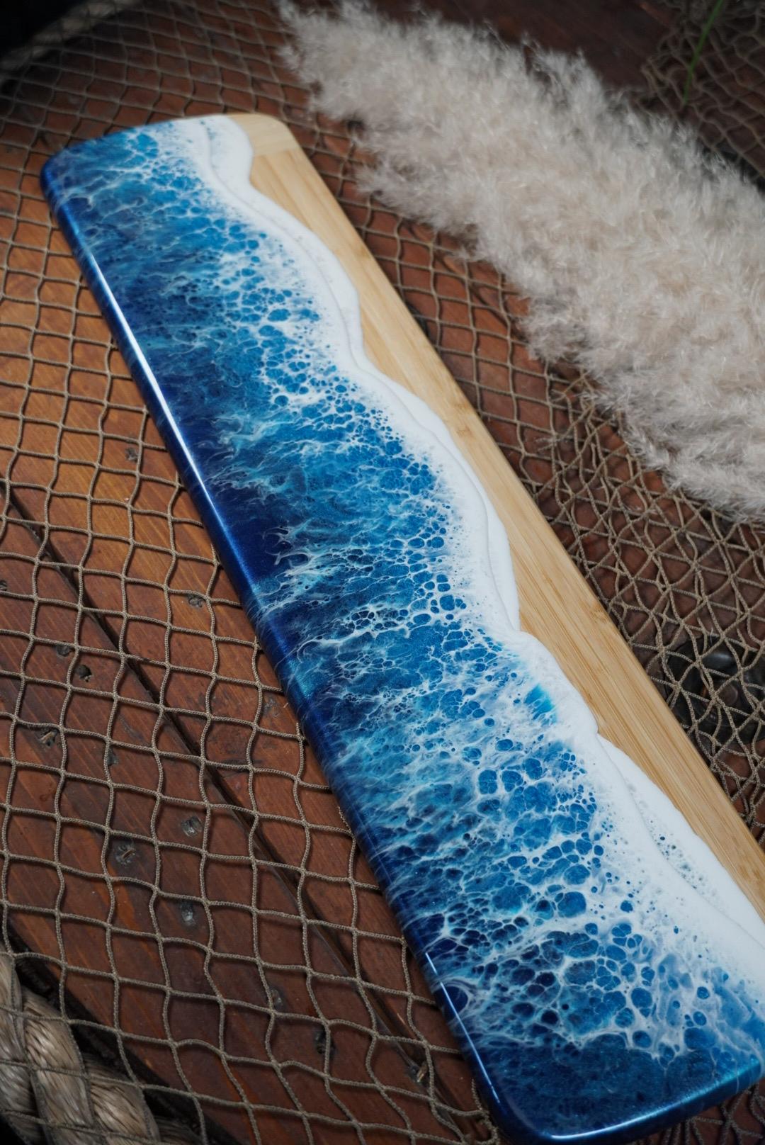 Ocean Waves Charcuterie Board
