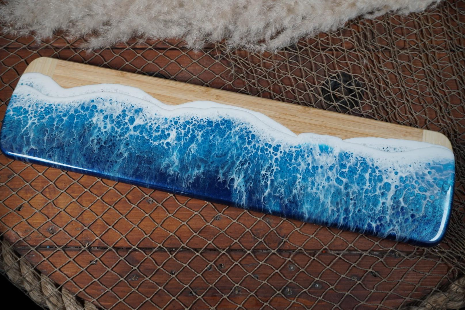 Ocean Waves Charcuterie Board