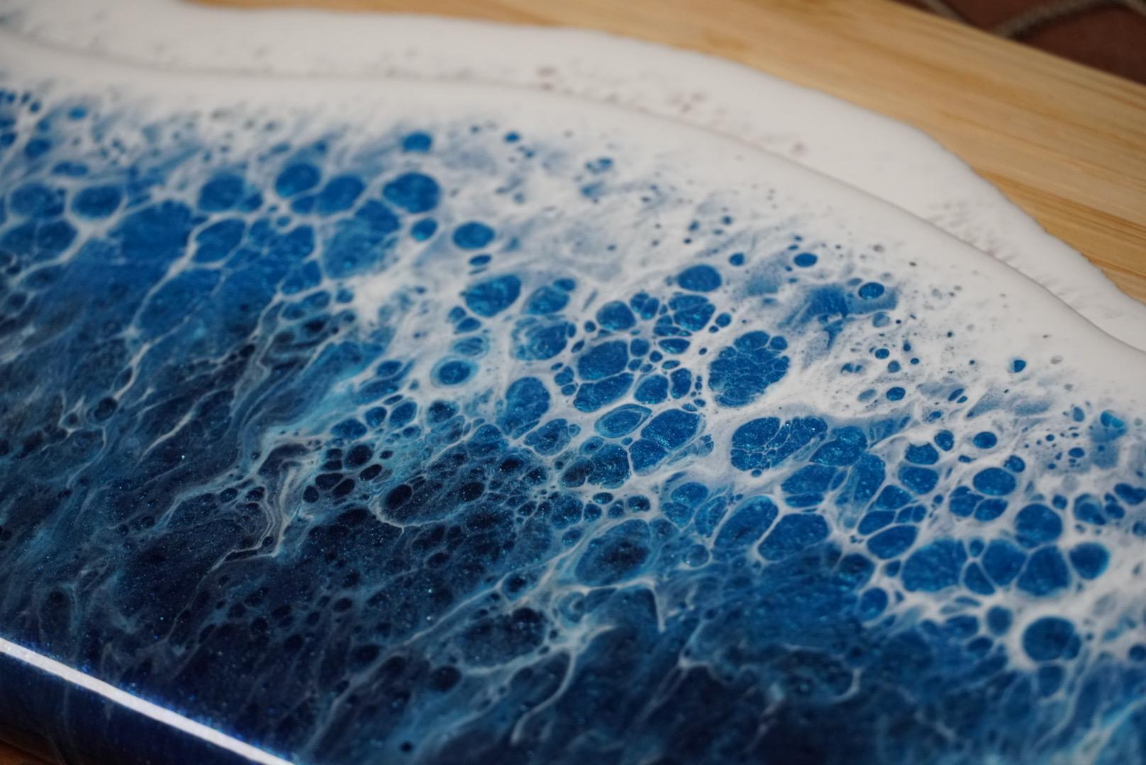 Ocean Waves Charcuterie Board