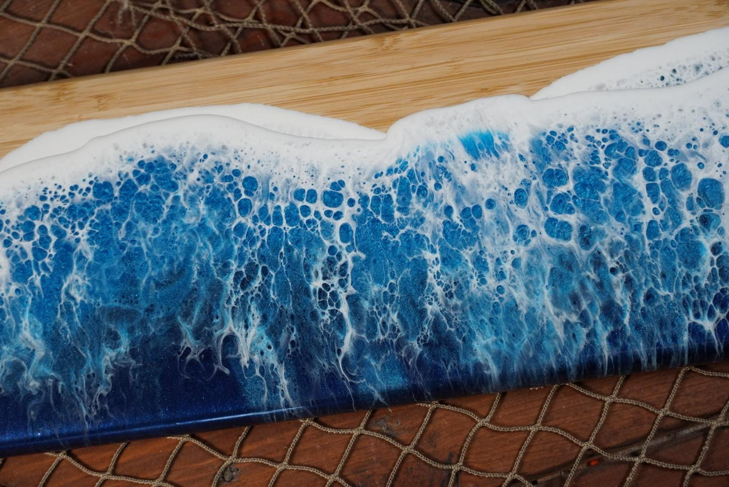 Ocean Waves Charcuterie Board