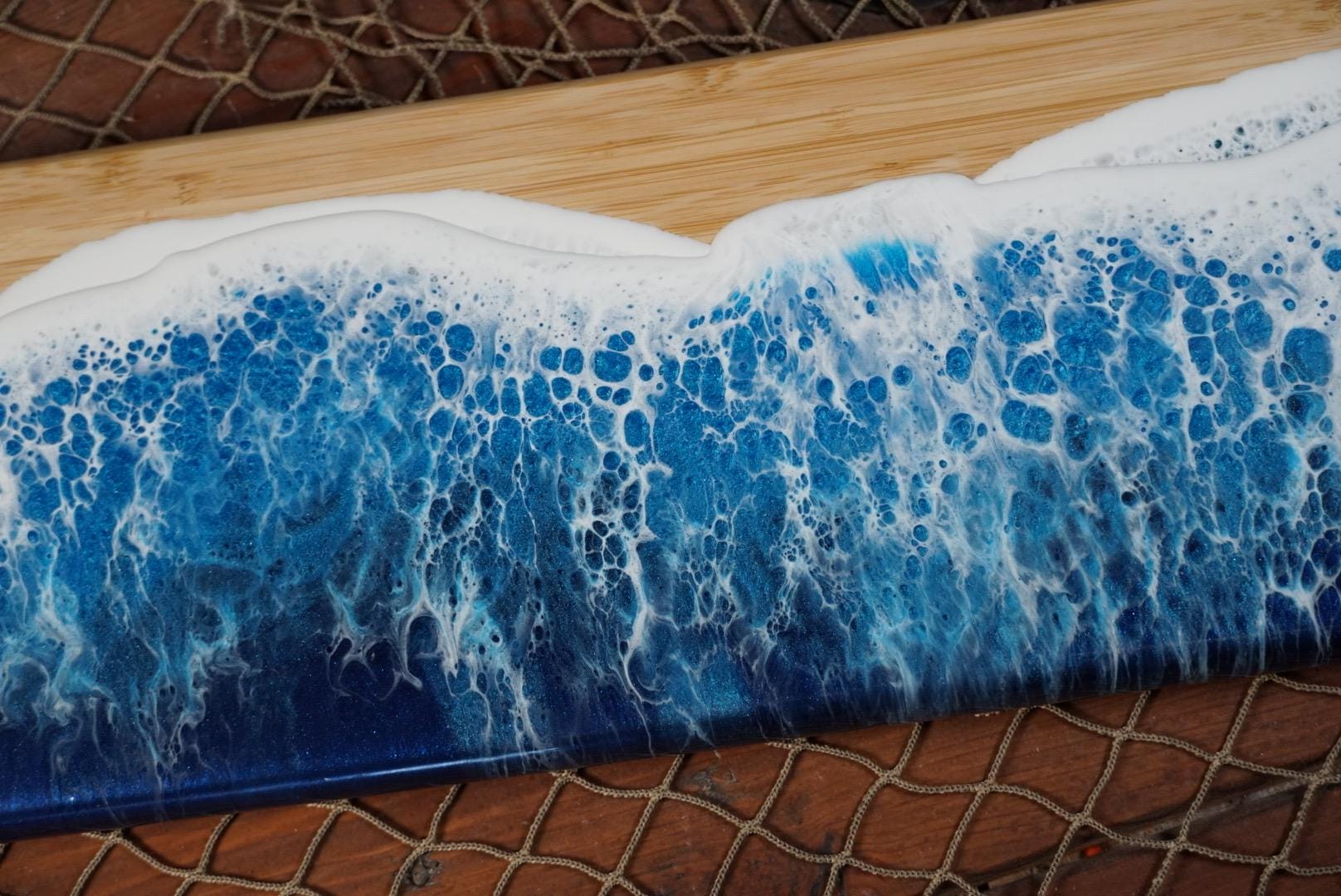Ocean Waves Charcuterie Board