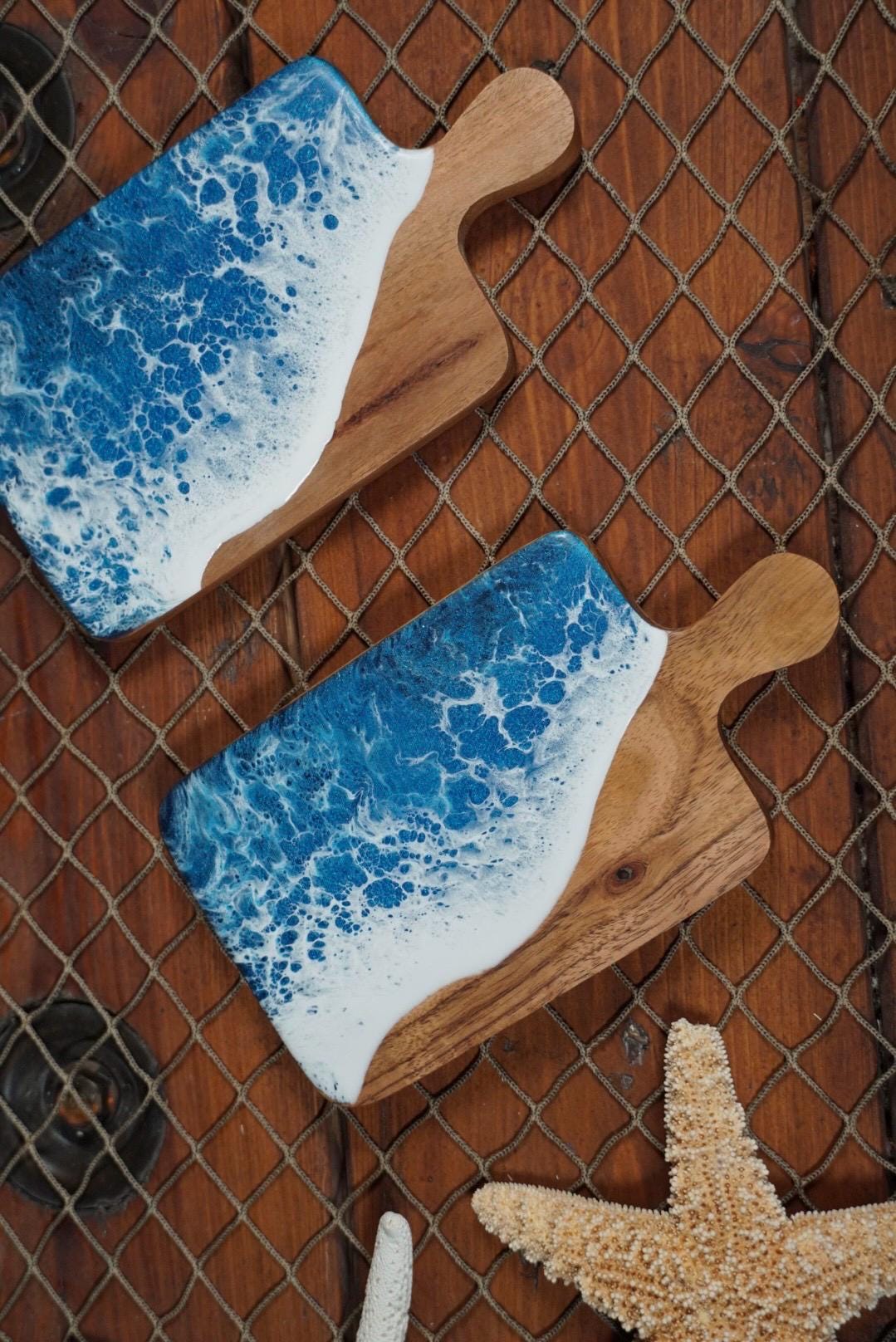 Mini Charcuterie with Ocean Waves