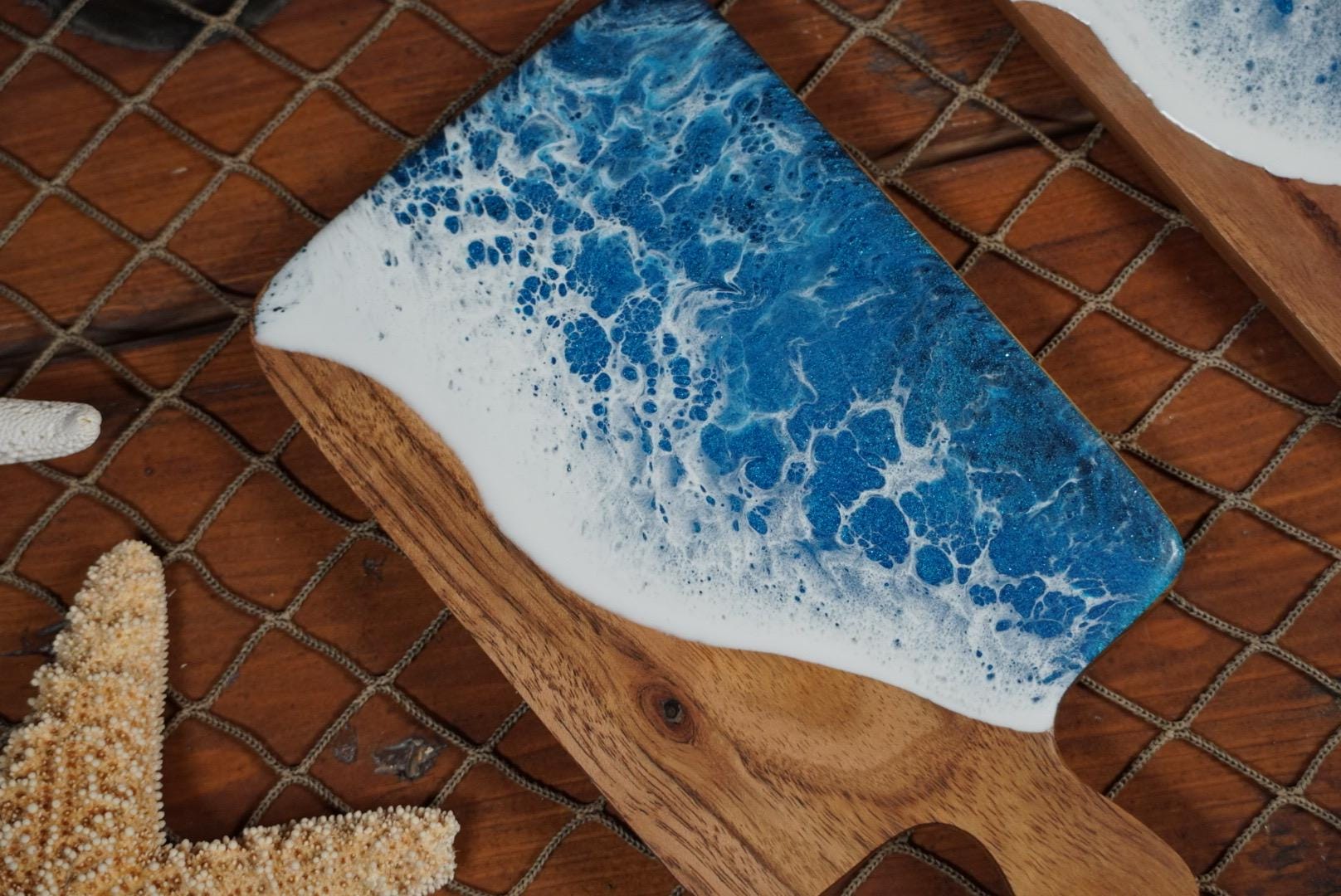 Mini Charcuterie with Ocean Waves