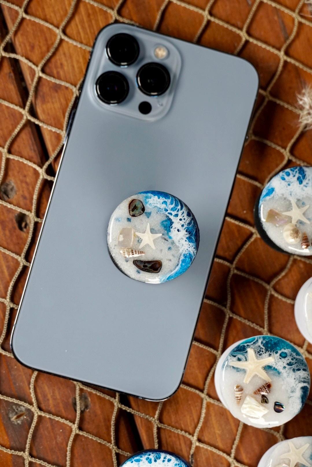 Ocean Waves Sea Scape Pop Socket