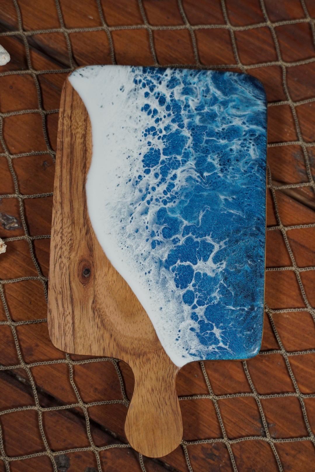 Mini Charcuterie with Ocean Waves