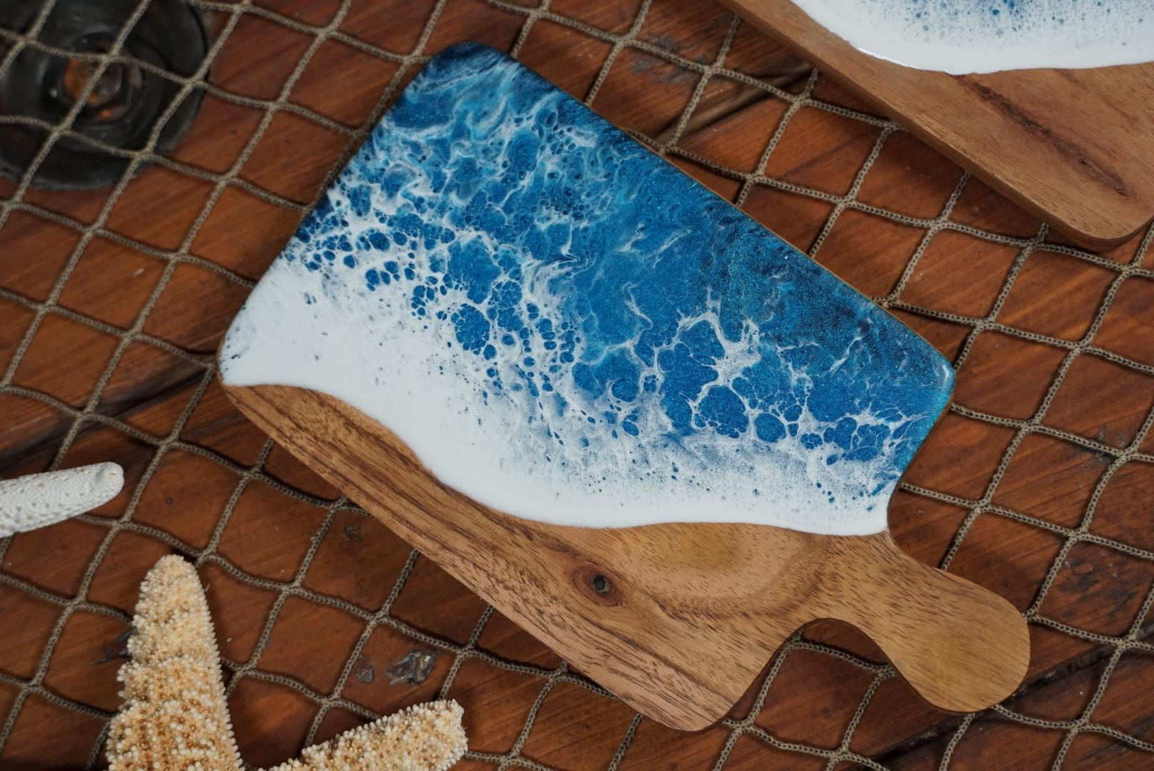 Mini Charcuterie with Ocean Waves