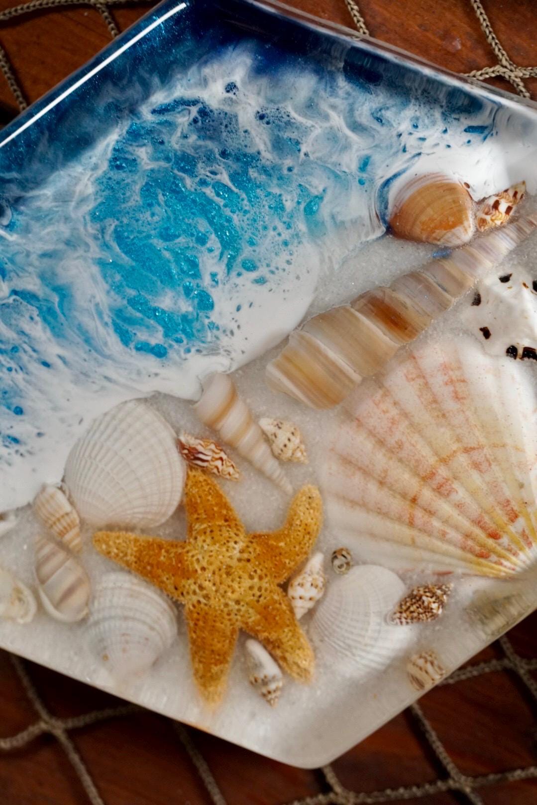 Ocean Waves Sea Scape Coasters