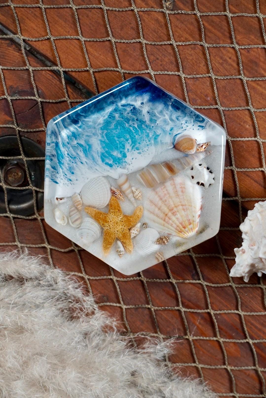Ocean Waves Sea Scape Coasters