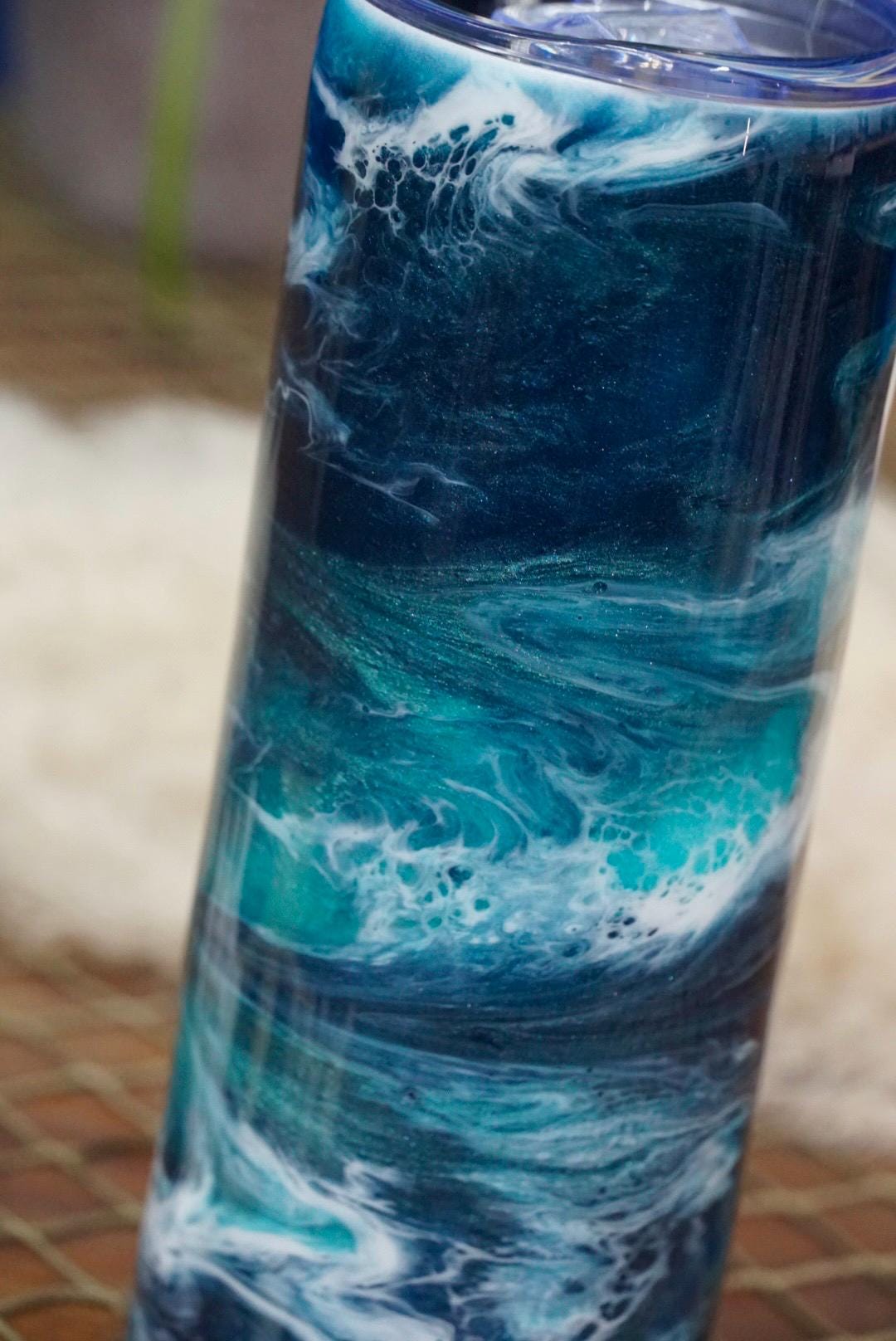 Ocean Waves Tumbler