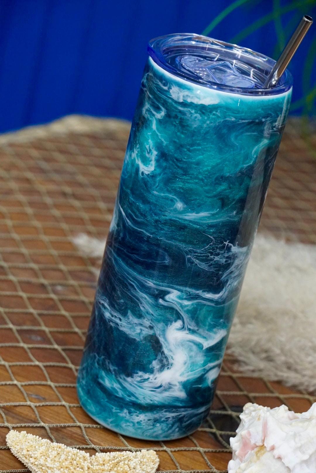 Ocean Waves Tumbler
