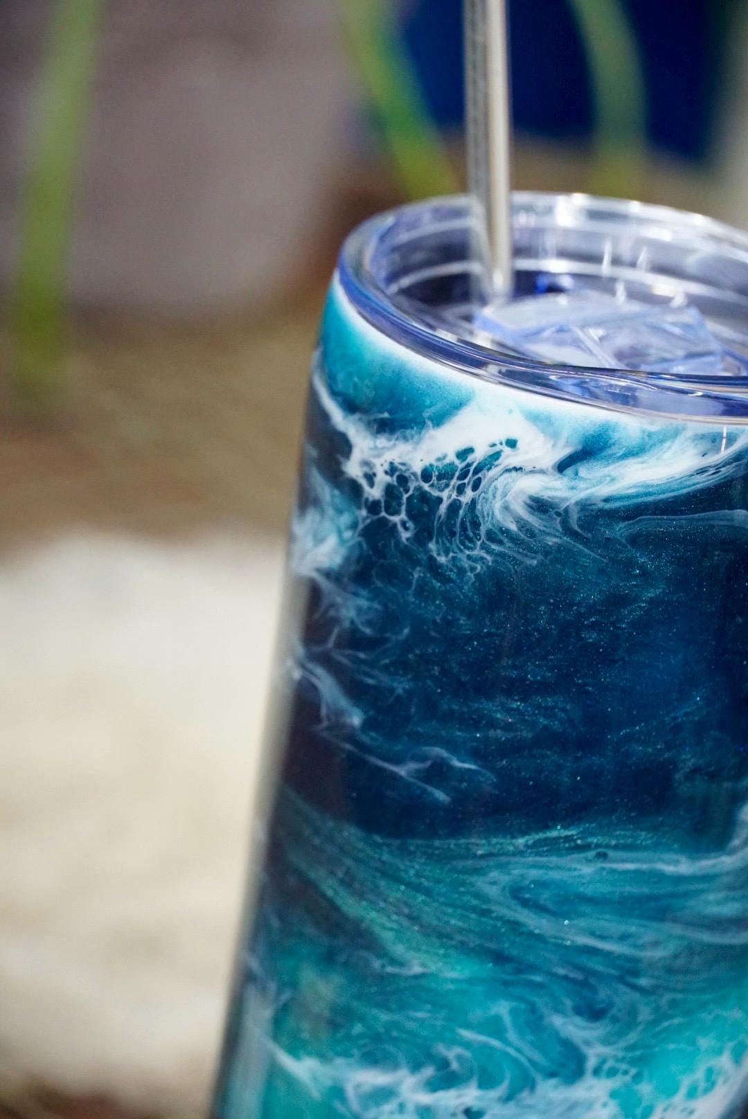 Ocean Waves Tumbler