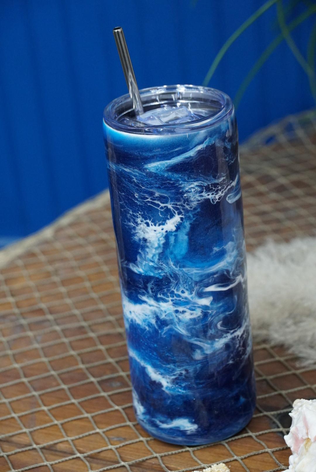 Ocean Waves Tumbler
