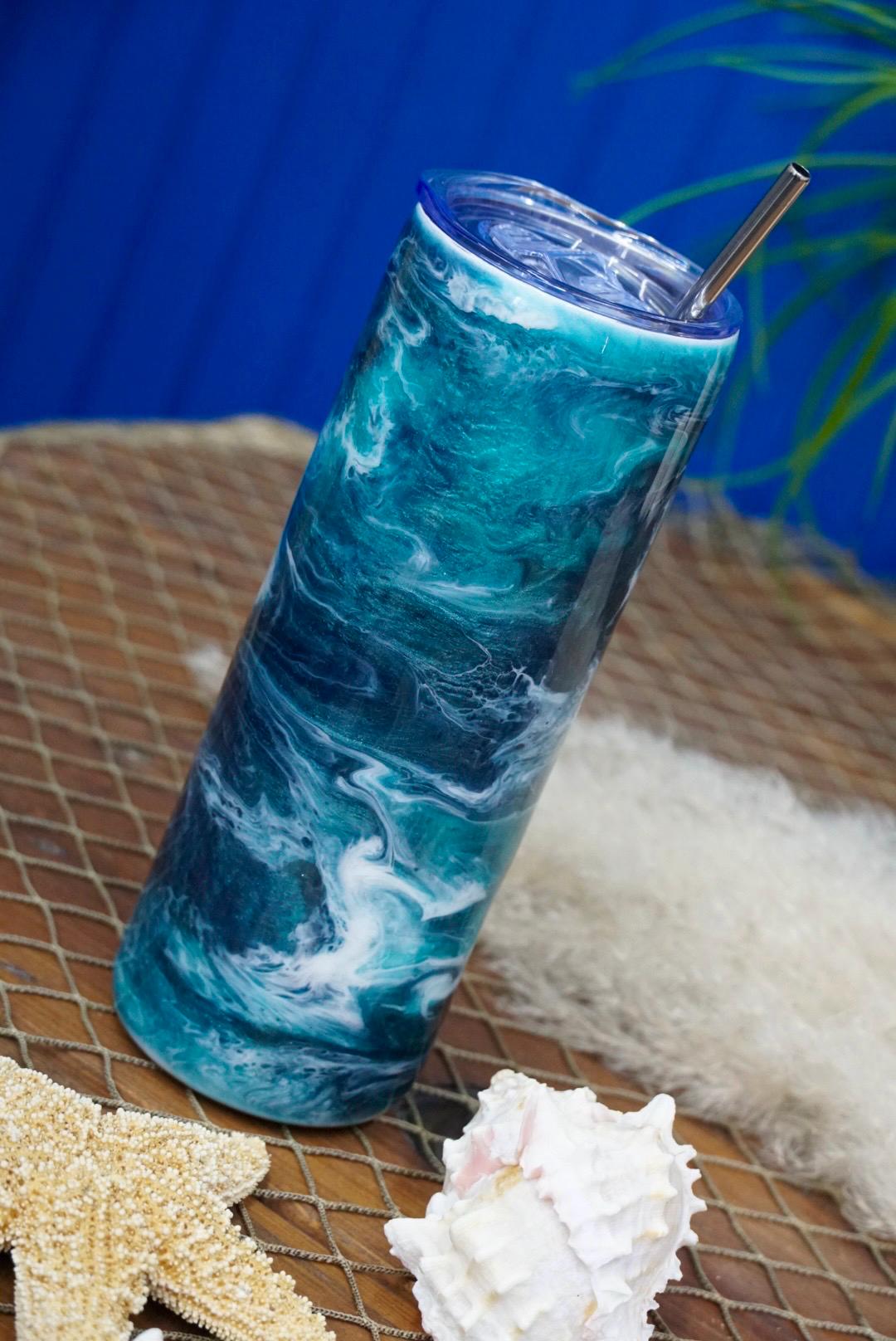 Ocean Waves Tumbler