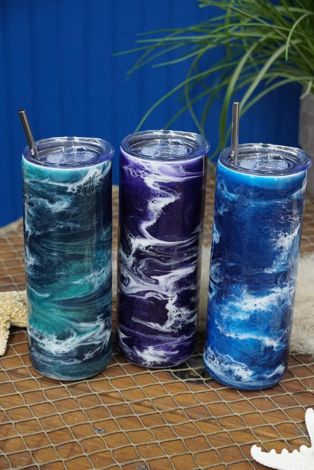 Ocean Waves Tumbler