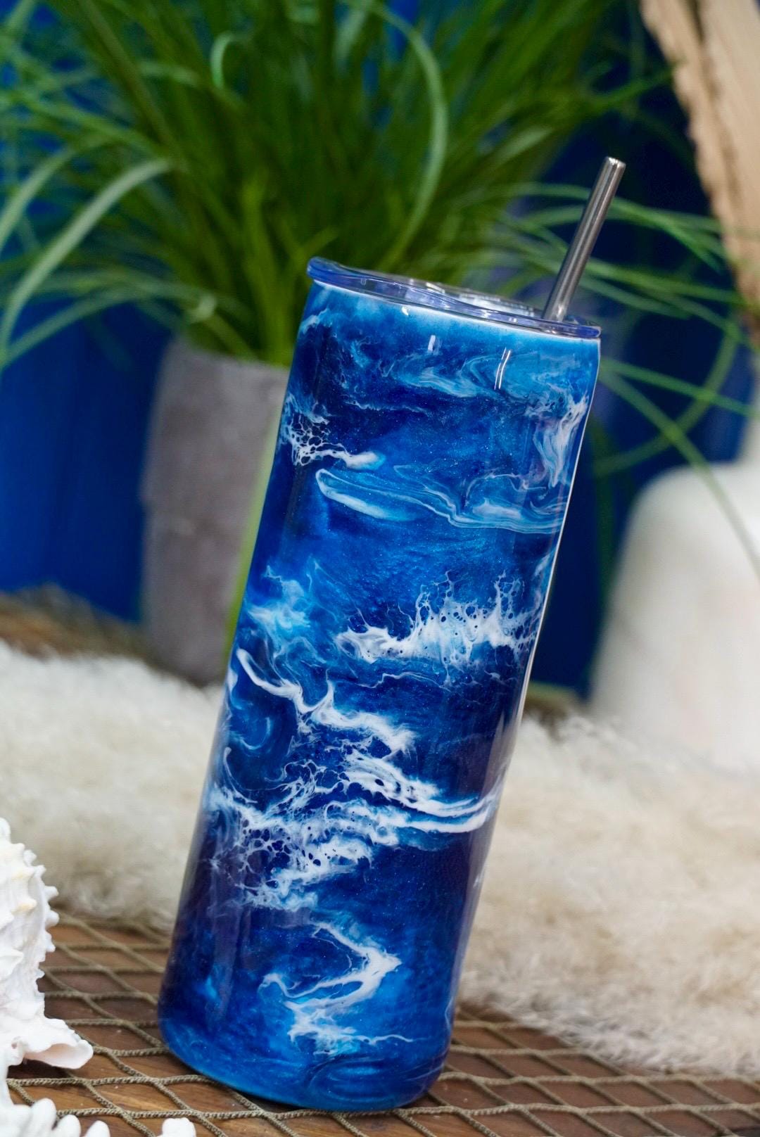 Ocean Waves Tumbler