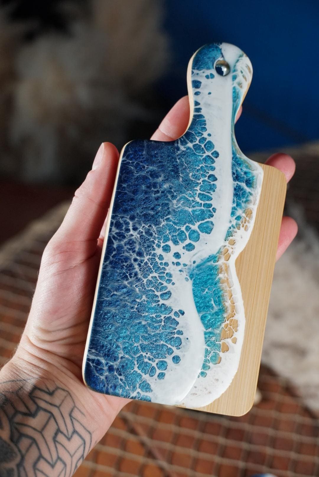 Mini Charcuterie with Ocean Waves