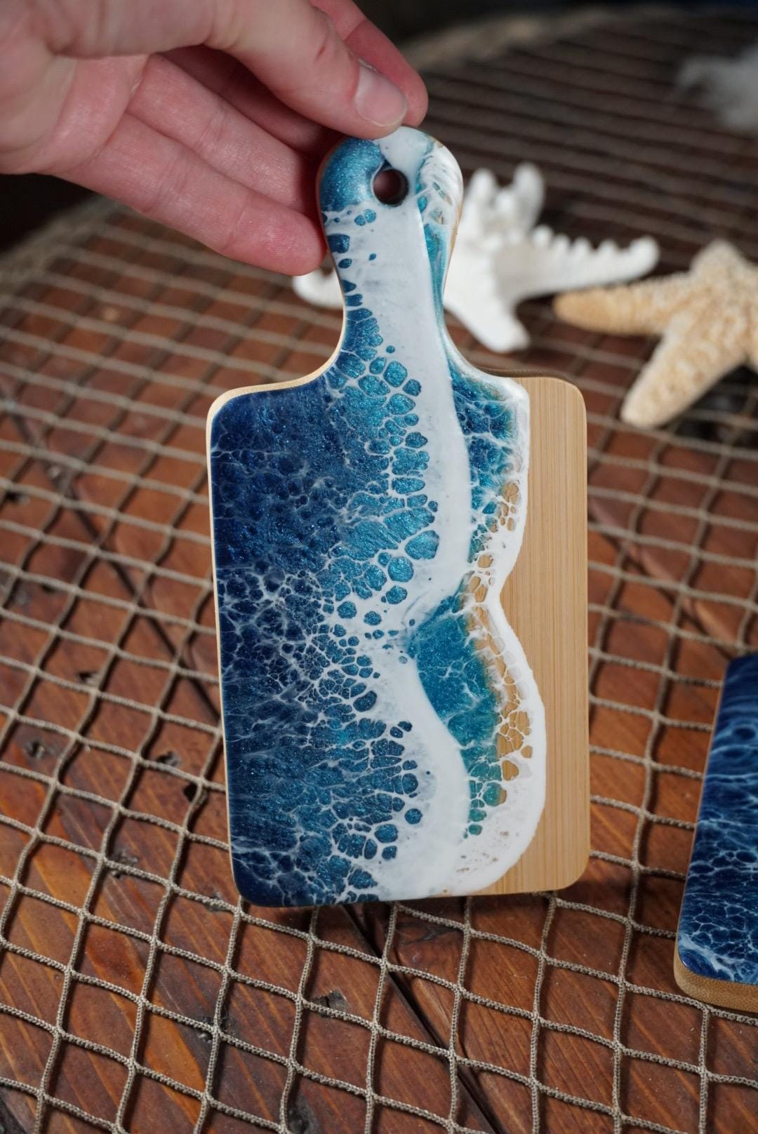 Mini Charcuterie with Ocean Waves