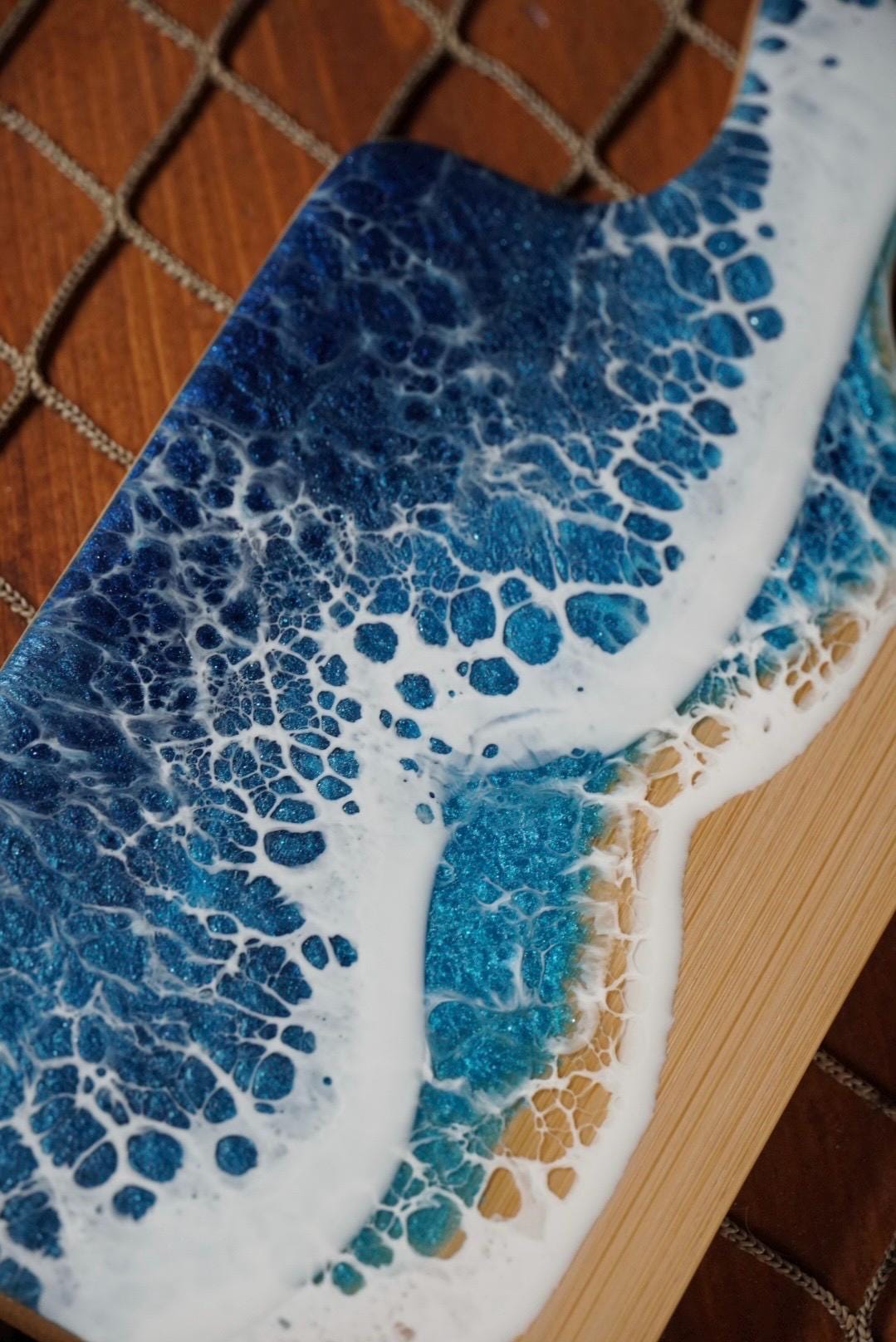 Mini Charcuterie with Ocean Waves