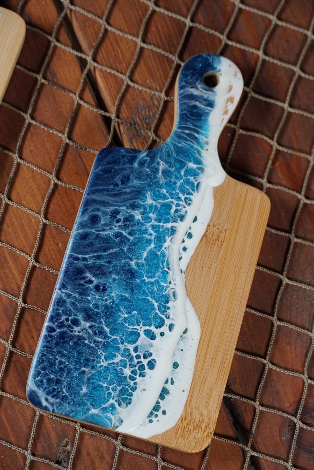 Mini Charcuterie with Ocean Waves