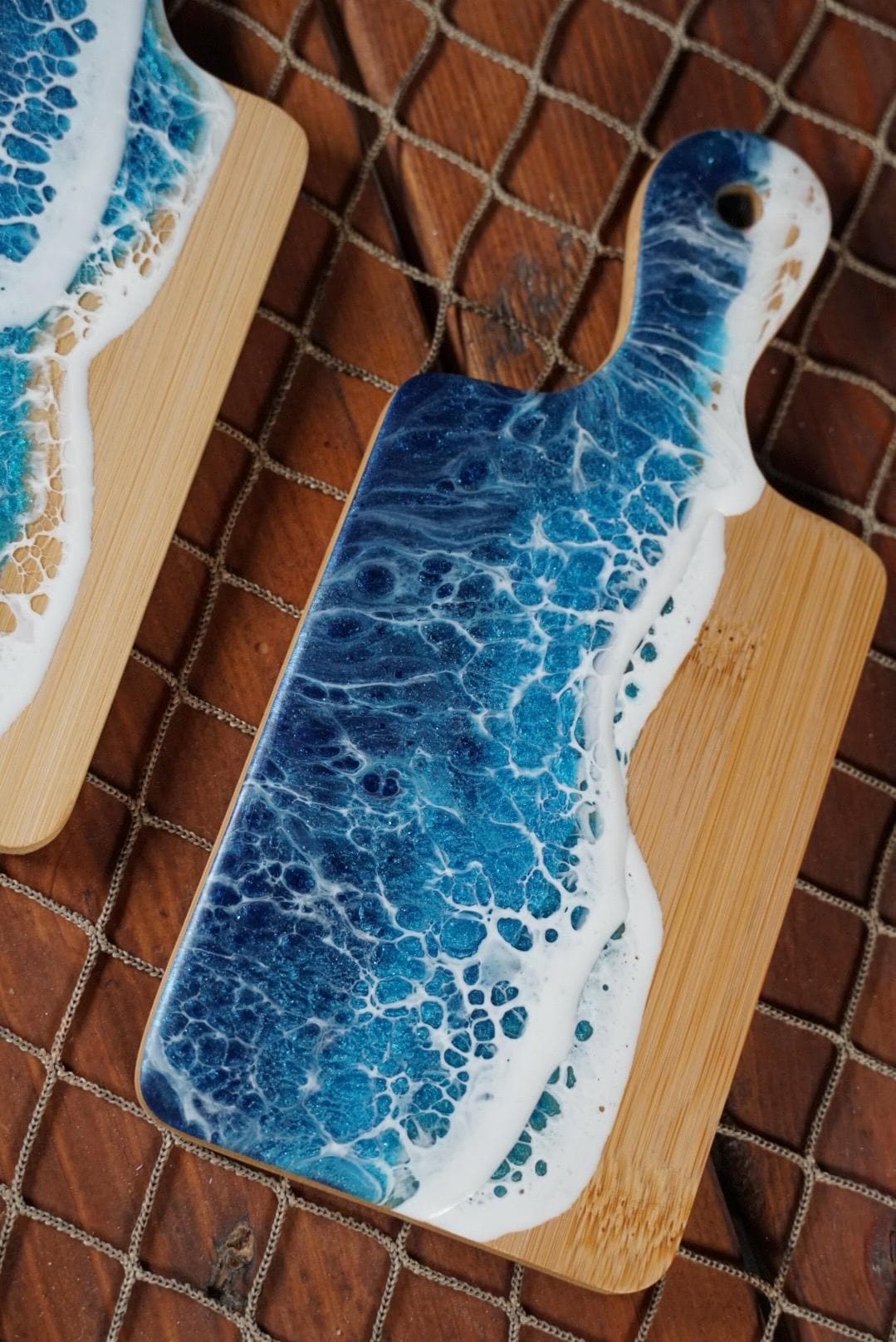 Mini Charcuterie with Ocean Waves