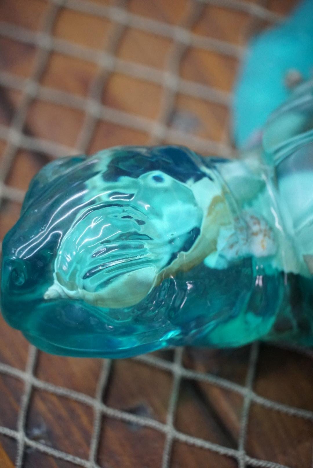 Turquoise Sea Shell Turtle | Ocean Decor | Epoxy Resin