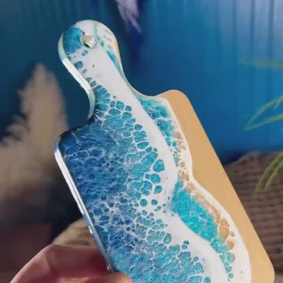 Mini Charcuterie with Ocean Waves