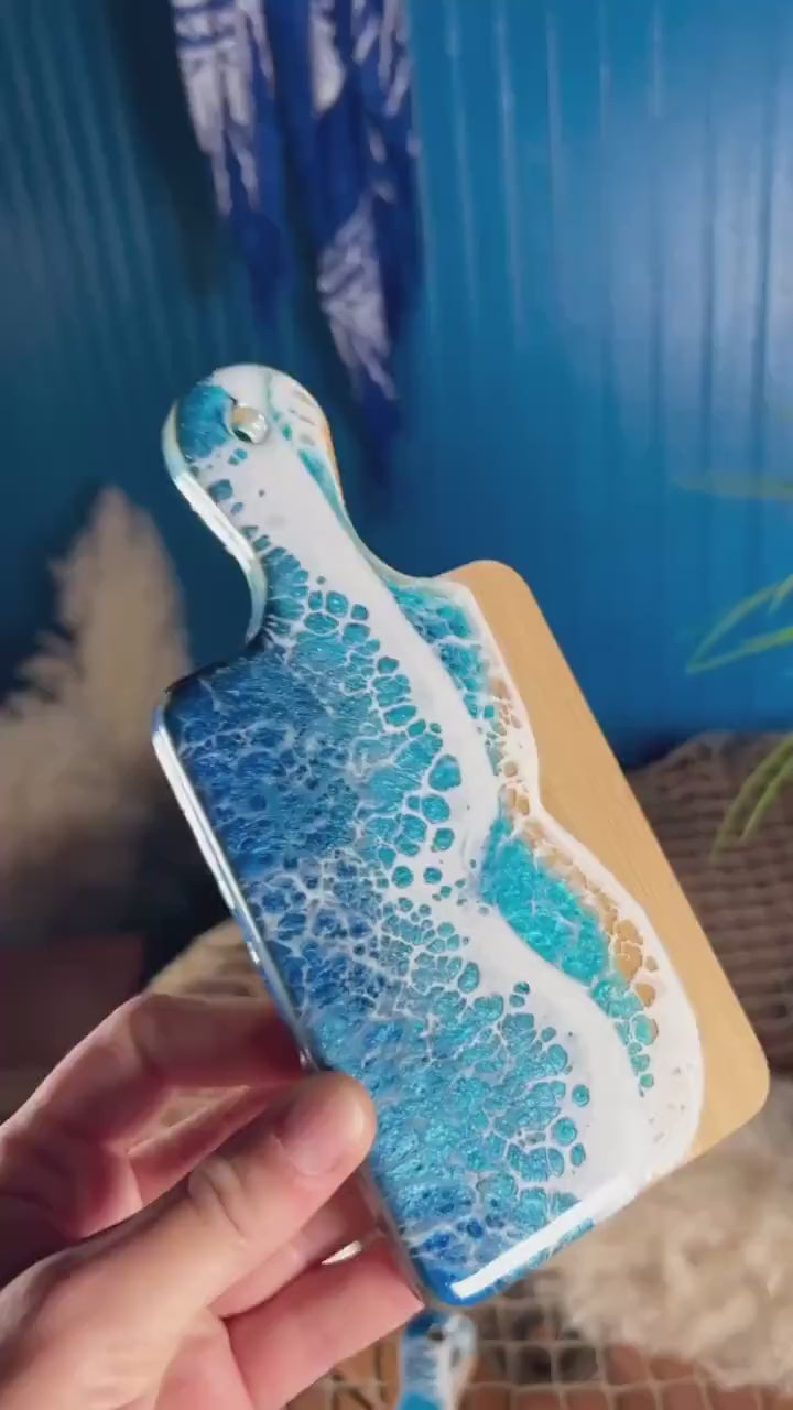 Mini Charcuterie with Ocean Waves