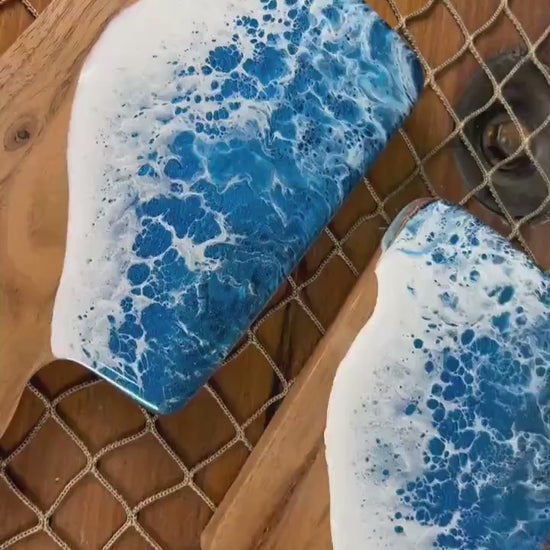 Mini Charcuterie with Ocean Waves