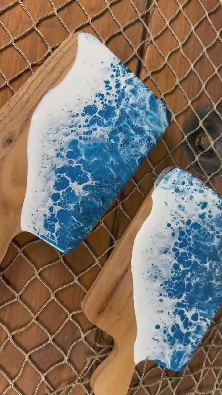 Mini Charcuterie with Ocean Waves