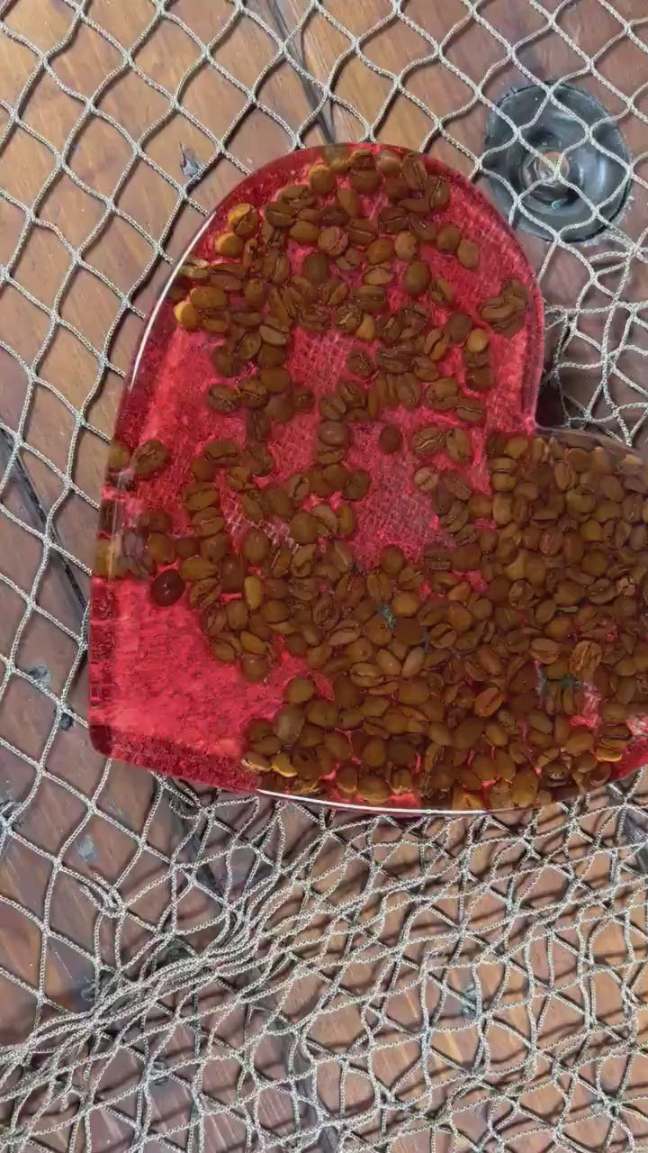 For the Love of Coffee | Coffee Bar Serving Tray | Charcuterie Board | Centerpiece