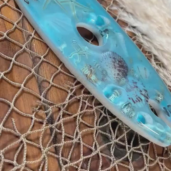 Ocean Shells Wine Caddy