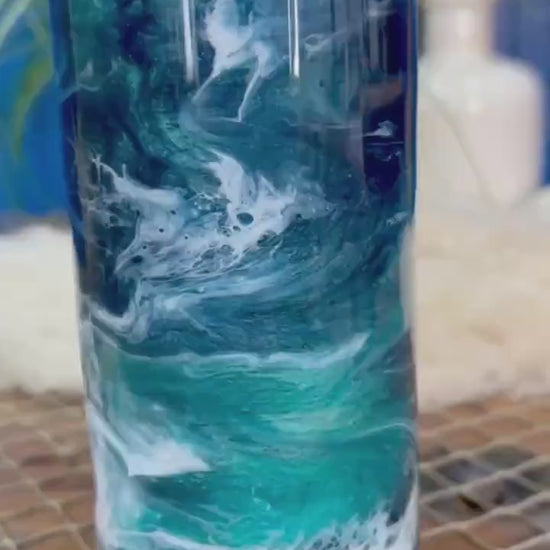 Ocean Waves Tumbler