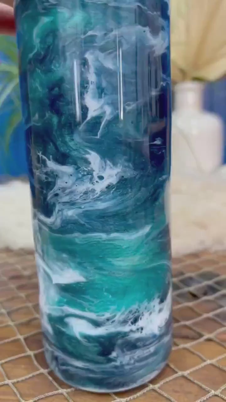 Ocean Waves Tumbler