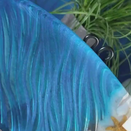 Sea Scape Surfboard | Ocean Surfboard | Ocean Art