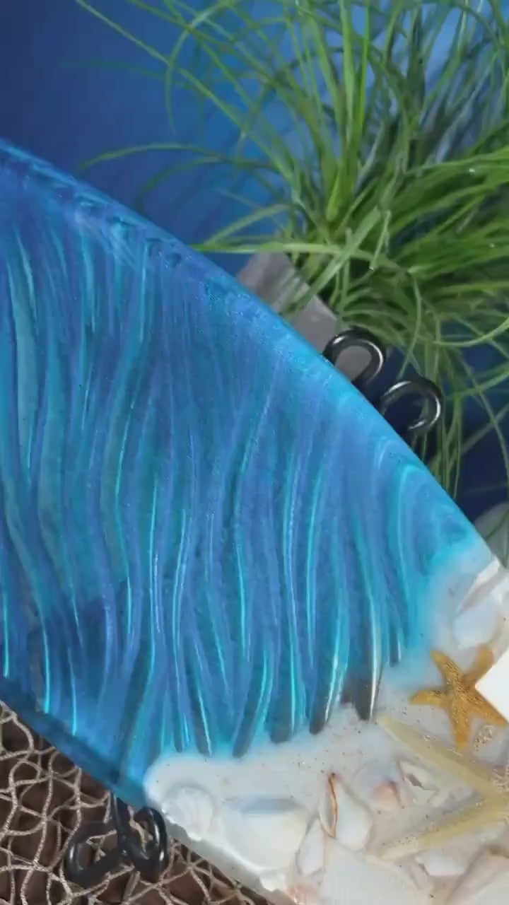 Sea Scape Surfboard | Ocean Surfboard | Ocean Art