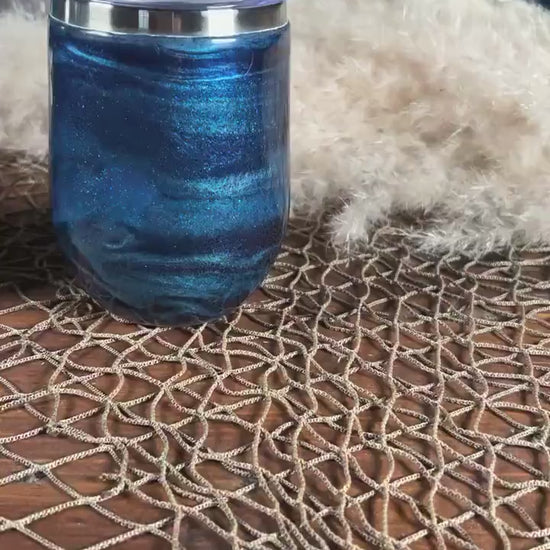Blue Wine Tumbler | Wine Glasses