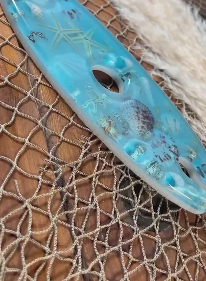 Ocean Shells Wine Caddy