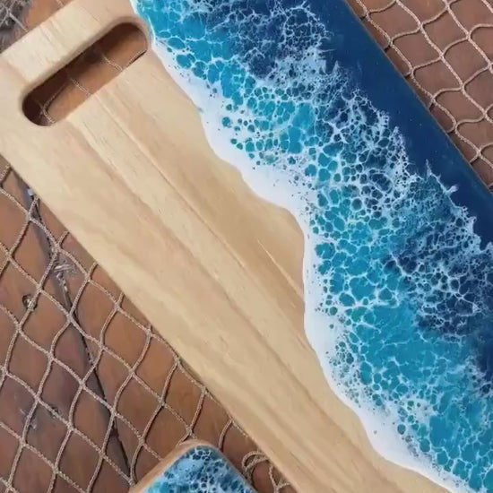 Ocean Waves Charcuterie Board