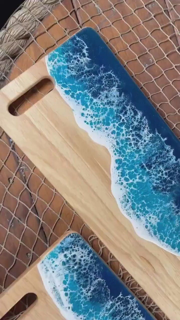 Ocean Waves Charcuterie Board