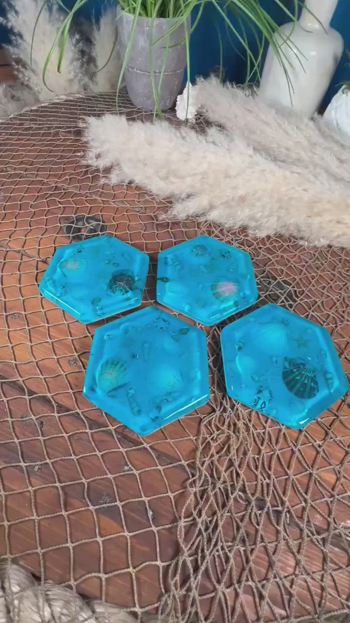 Sea Shell Coasters